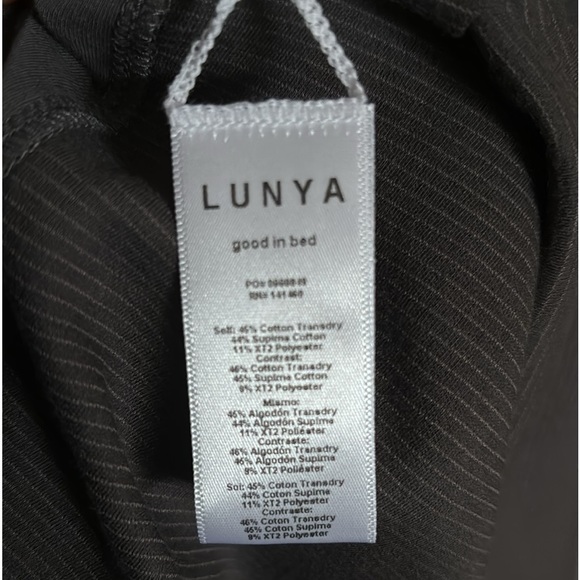 LUNYA: Cool Paneled Sleeveless Short Dress in Grey - Picture 5 of 5